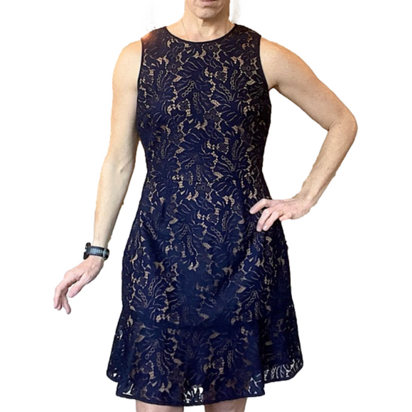 *NWT* BANANA REPUBLIC Lace Midi Dress - Picture 11 of 11